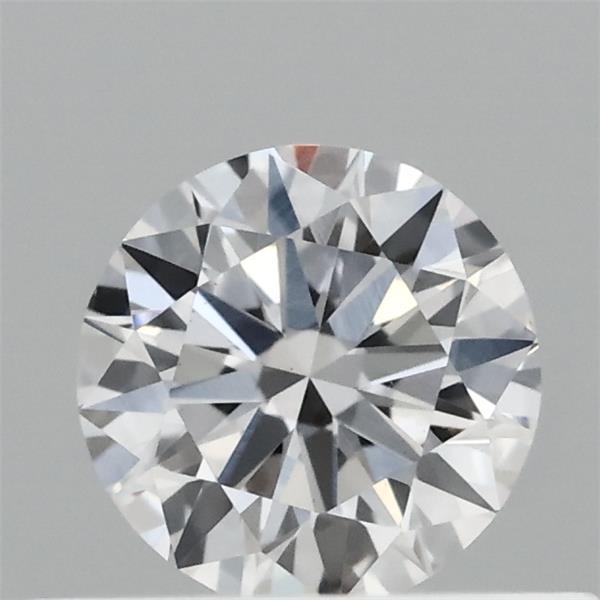 0.39 Carat Round Shaped, Ideal Cut, D Color, VVS2 Clarity, IGI Certified Lab Grown Diamond