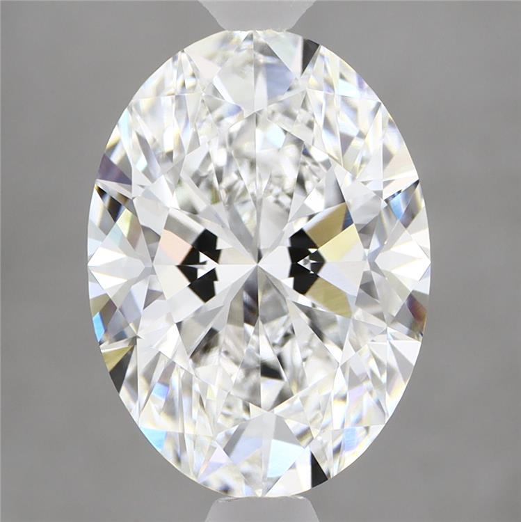 4.09 Carat Oval Shaped, Ideal Cut, E Color, VVS2 Clarity, IGI Certified Lab Grown Diamond
