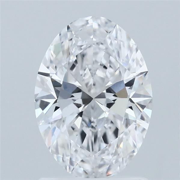 1.40 Carat Oval Shaped, Ideal Cut, D Color, VVS1 Clarity, IGI Certified Lab Grown Diamond