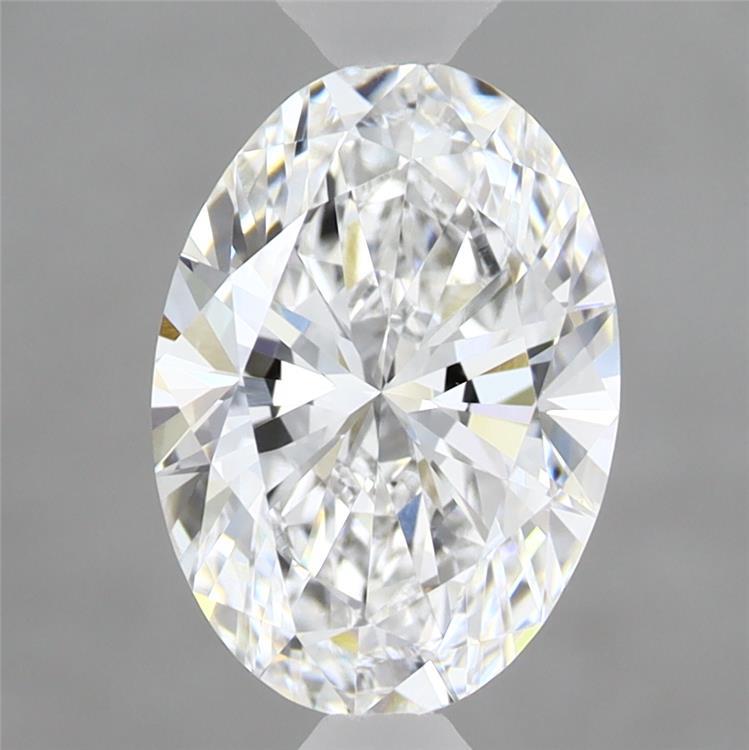 2.06 Carat Oval Shaped, Excellent Cut, D Color, VVS2 Clarity, IGI Certified Lab Grown Diamond