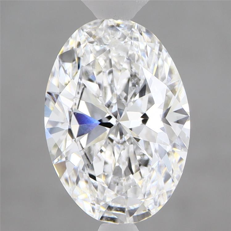2.08 Carat Oval Shaped, Excellent Cut, D Color, VVS2 Clarity, IGI Certified Lab Grown Diamond