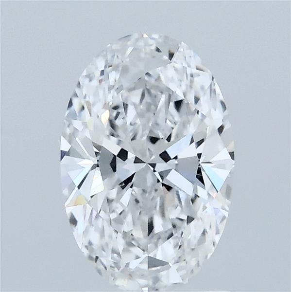 1.09 Carat Oval Shaped, Ideal Cut, D Color, VVS2 Clarity, IGI Certified Lab Grown Diamond