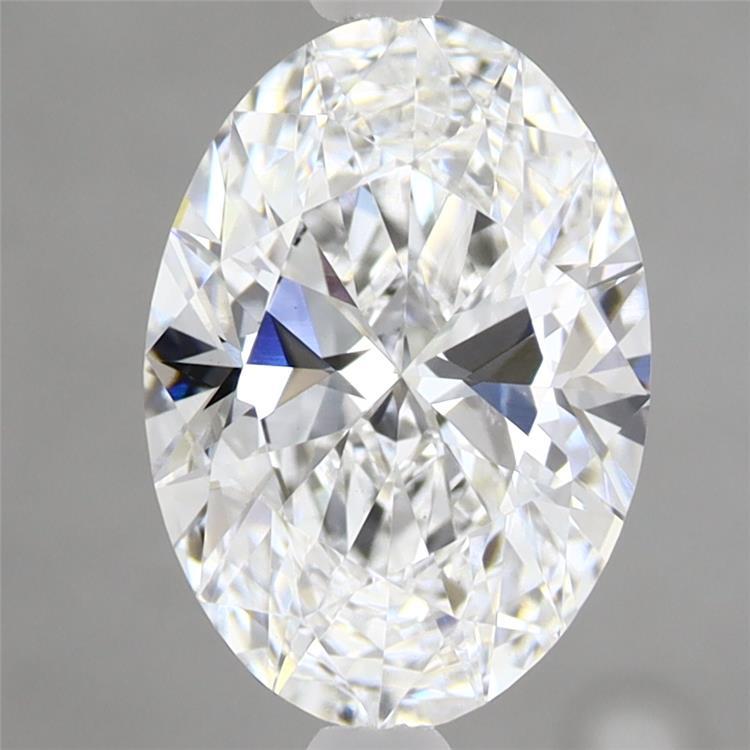 2.04 Carat Oval Shaped, Ideal Cut, D Color, VVS2 Clarity, IGI Certified Lab Grown Diamond