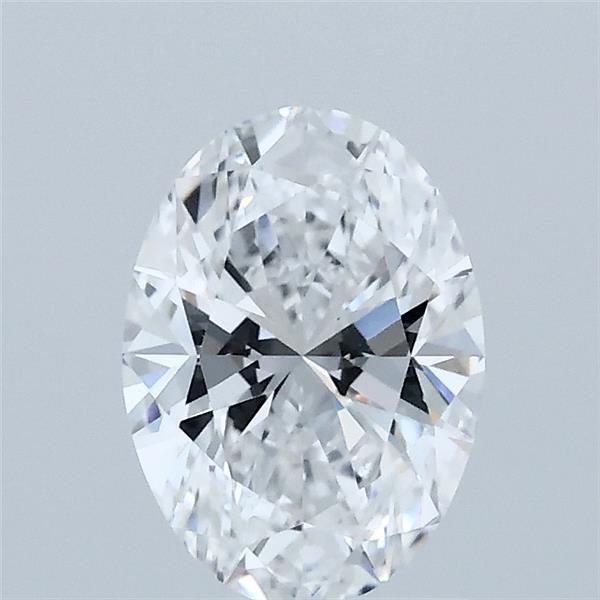 1.00 Carat Oval Shaped, Ideal Cut, D Color, VVS2 Clarity, IGI Certified Lab Grown Diamond