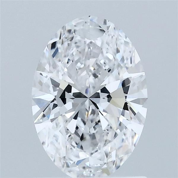 1.09 Carat Oval Shaped, Ideal Cut, D Color, VVS2 Clarity, IGI Certified Lab Grown Diamond
