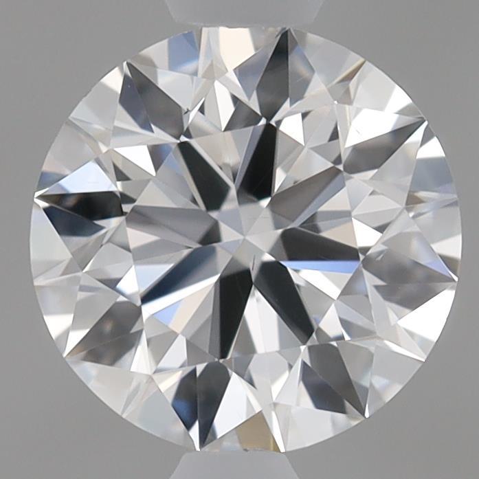 0.66 Carat Round Shaped, Ideal Cut, D Color, VS2 Clarity, IGI Certified Lab Grown Diamond