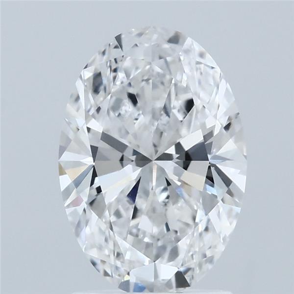 1.86 Carat Oval Shaped, Ideal Cut, D Color, VVS2 Clarity, IGI Certified Lab Grown Diamond