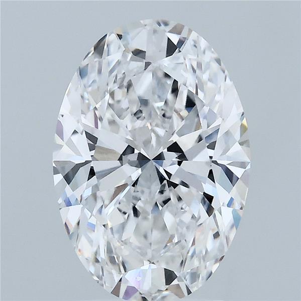 2.87 Carat Oval Shaped, Excellent Cut, D Color, VVS1 Clarity, IGI Certified Lab Grown Diamond