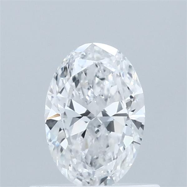 0.52 Carat Oval Shaped, Excellent Cut, D Color, VVS2 Clarity, IGI Certified Lab Grown Diamond