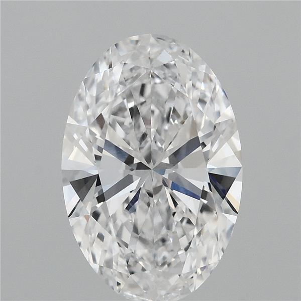 3.02 Carat Oval Shaped, Ideal Cut, D Color, VVS1 Clarity, IGI Certified Lab Grown Diamond