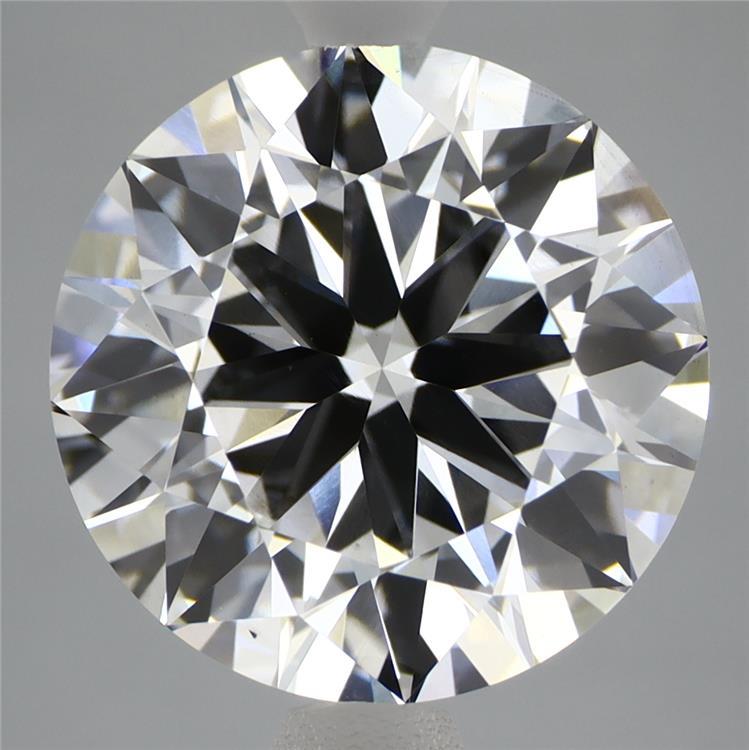 6.01 Carat Round Shaped, Good Cut, F Color, VS1 Clarity, IGI Certified Lab Grown Diamond