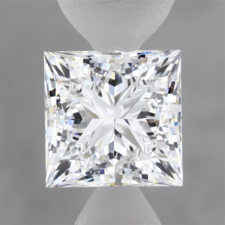 1.36 Carat Princess Shaped, Ideal Cut, D Color, VVS1 Clarity, IGI Certified Lab Grown Diamond