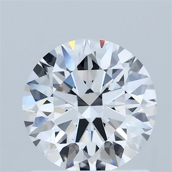 1.10 Carat Round Shaped, Ideal Cut, D Color, VVS2 Clarity, IGI Certified Lab Grown Diamond