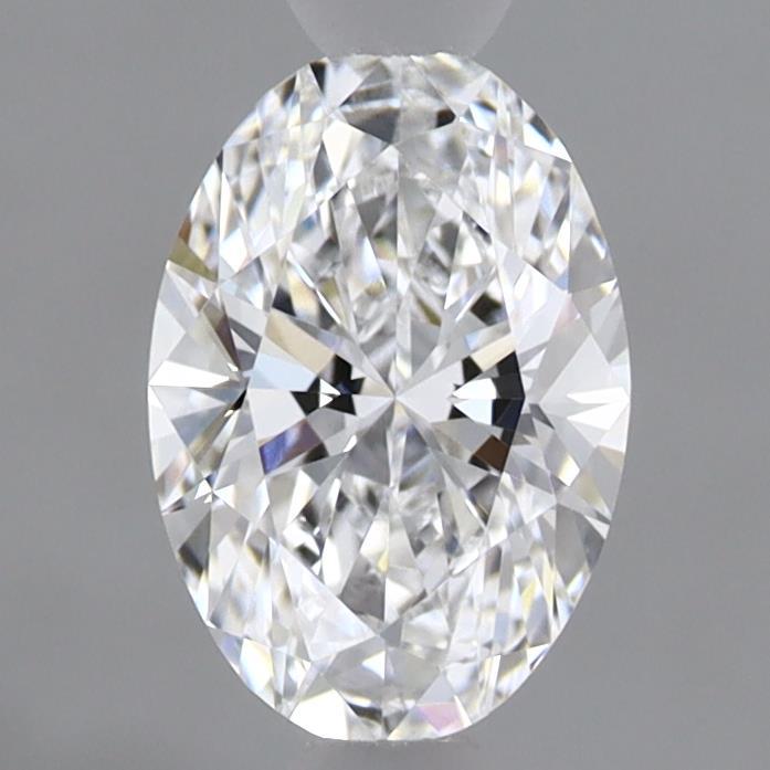 0.95 Carat Oval Shaped, Ideal Cut, D Color, VVS2 Clarity, IGI Certified Lab Grown Diamond