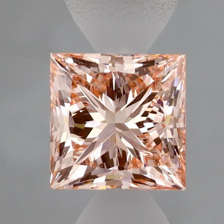 0.98 Carat Princess Shaped, Ideal Cut, VS1 Clarity, IGI Certified Lab Grown Diamond