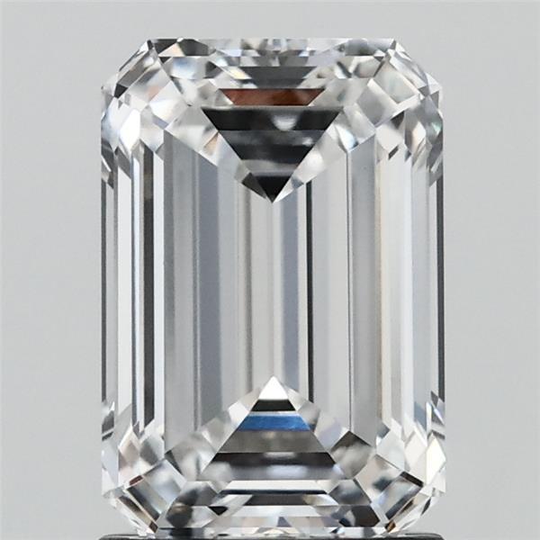 1.93 Carat Emerald Shaped, Ideal Cut, E Color, VVS1 Clarity, IGI Certified Lab Grown Diamond