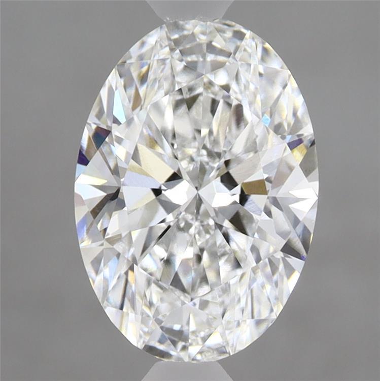 2.07 Carat Oval Shaped, Ideal Cut, D Color, VVS2 Clarity, IGI Certified Lab Grown Diamond