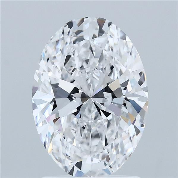 1.91 Carat Oval Shaped, Ideal Cut, D Color, VVS2 Clarity, IGI Certified Lab Grown Diamond