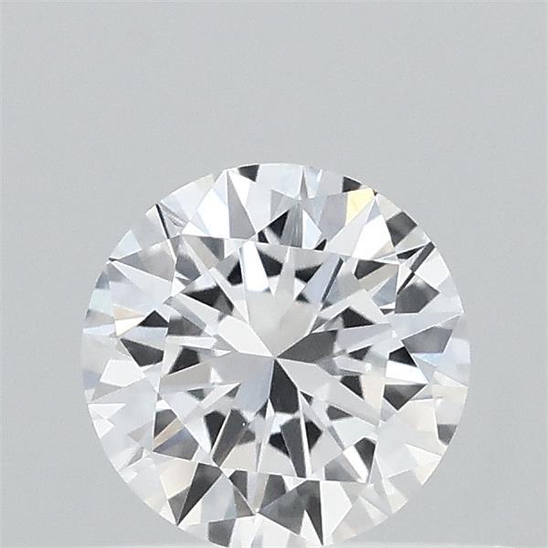 0.38 Carat Round Shaped, Excellent Cut, D Color, VVS2 Clarity, IGI Certified Lab Grown Diamond