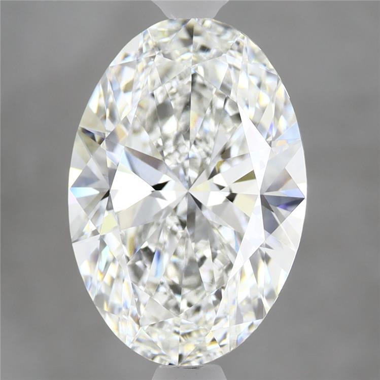 4.55 Carat Oval Shaped, Ideal Cut, F Color, VVS2 Clarity, IGI Certified Lab Grown Diamond