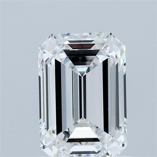 1.01 Carat Emerald Shaped, Ideal Cut, D Color, VVS1 Clarity, IGI Certified Lab Grown Diamond