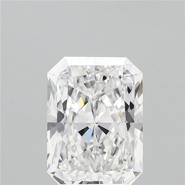 2.75 Carat Radiant Shaped, Ideal Cut, D Color, VVS1 Clarity, IGI Certified Lab Grown Diamond