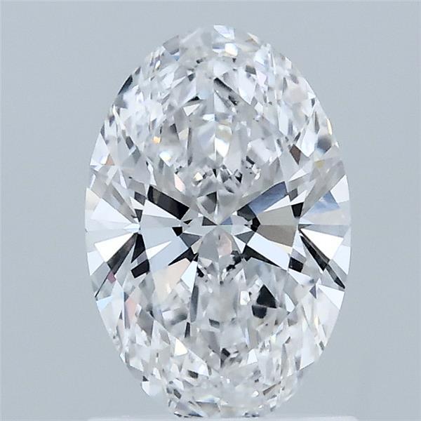 1.10 Carat Oval Shaped, Ideal Cut, D Color, VVS2 Clarity, IGI Certified Lab Grown Diamond