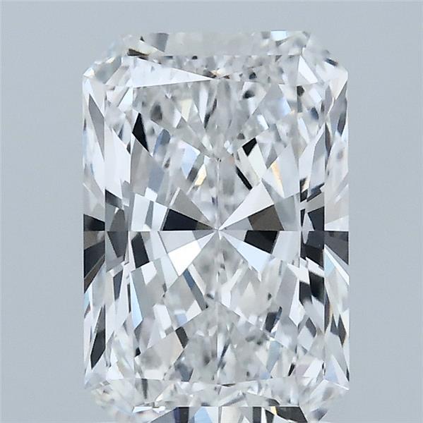 2.02 Carat Radiant Shaped, Ideal Cut, E Color, VVS1 Clarity, IGI Certified Lab Grown Diamond