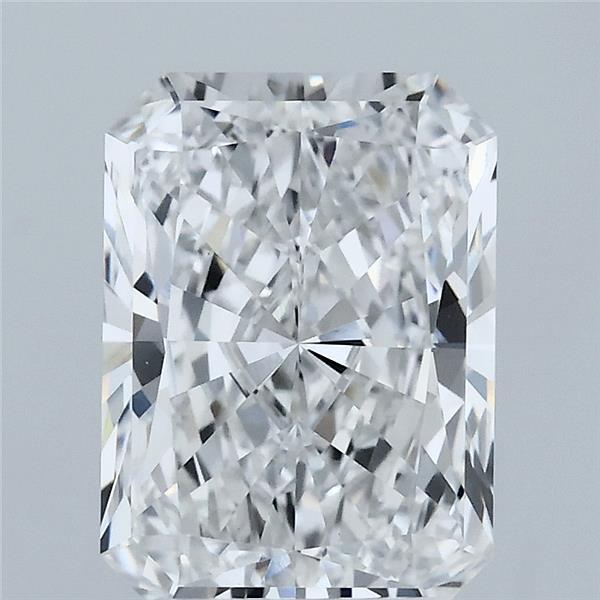 3.00 Carat Radiant Shaped, Ideal Cut, D Color, VVS2 Clarity, IGI Certified Lab Grown Diamond
