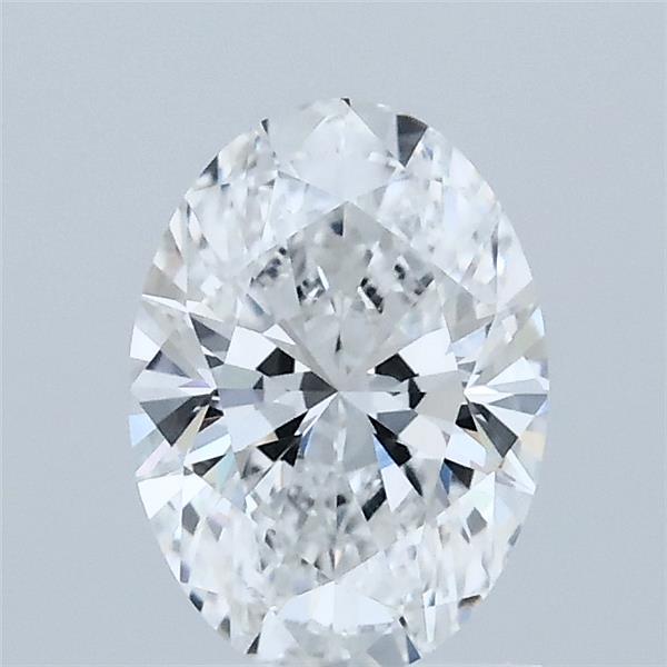 1.07 Carat Oval Shaped, Ideal Cut, D Color, VVS2 Clarity, IGI Certified Lab Grown Diamond