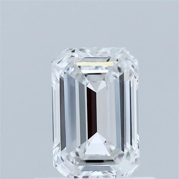 0.70 Carat Emerald Shaped, Ideal Cut, D Color, VS1 Clarity, IGI Certified Lab Grown Diamond