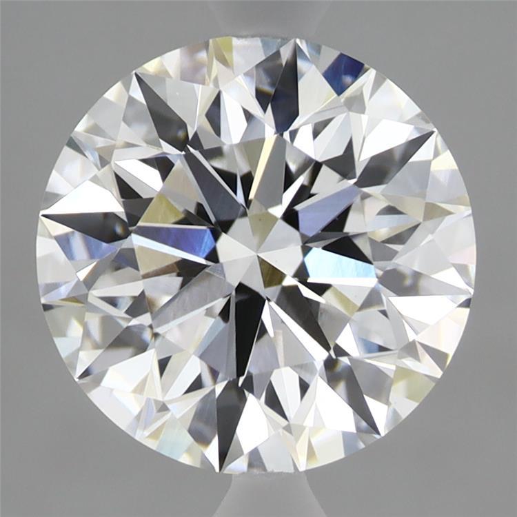 3.06 Carat Round Shaped, Excellent Cut, E Color, VVS2 Clarity, IGI Certified Lab Grown Diamond