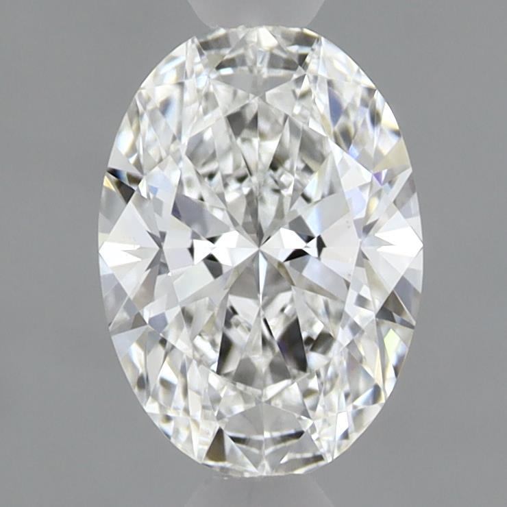 0.93 Carat Oval Shaped, Ideal Cut, D Color, VVS2 Clarity, IGI Certified Lab Grown Diamond