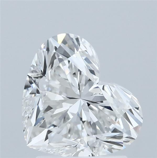 2.00 Carat Heart Shaped, Excellent Cut, E Color, VS1 Clarity, IGI Certified Lab Grown Diamond