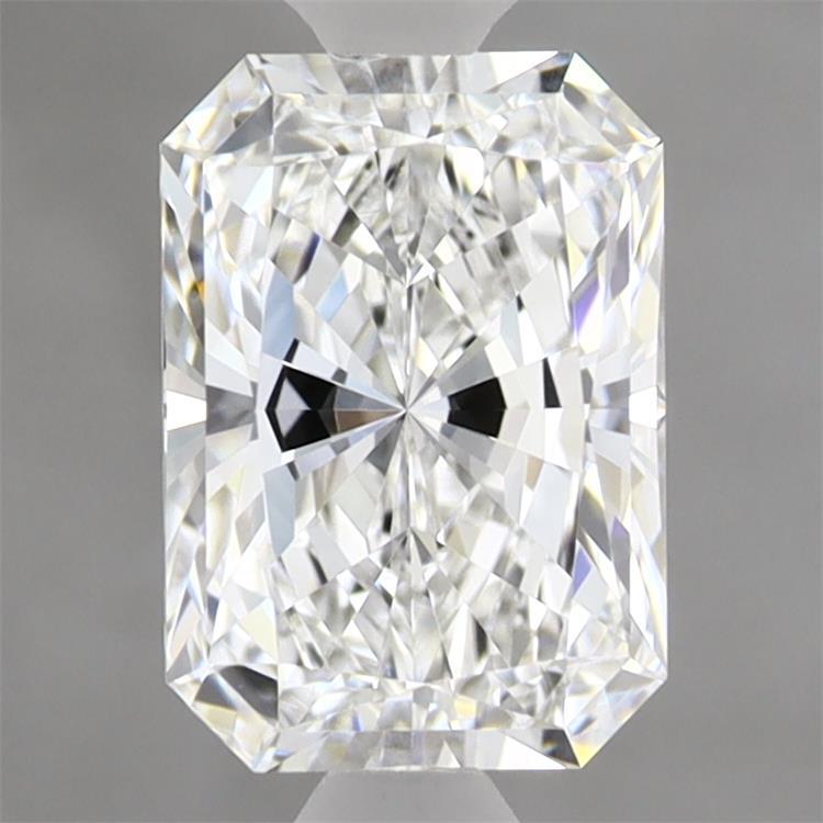 1.52 Carat Radiant Shaped, Ideal Cut, E Color, VS1 Clarity, IGI Certified Lab Grown Diamond