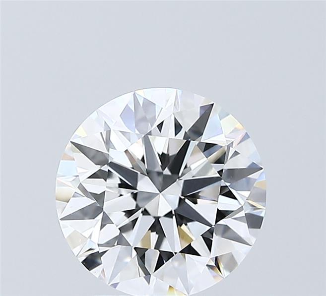 2.05 Carat Round Shaped, Ideal Cut, D Color, VVS2 Clarity, IGI Certified Lab Grown Diamond