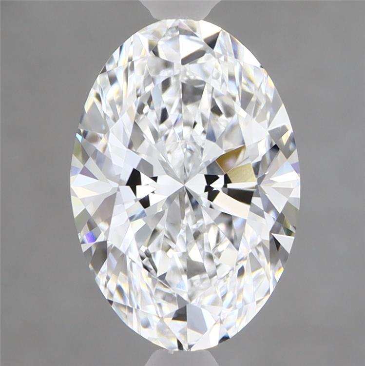 2.57 Carat Oval Shaped, Excellent Cut, D Color, VVS1 Clarity, IGI Certified Lab Grown Diamond
