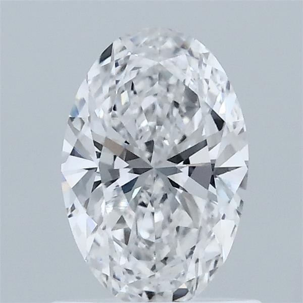 0.83 Carat Oval Shaped, Ideal Cut, D Color, VVS2 Clarity, IGI Certified Lab Grown Diamond