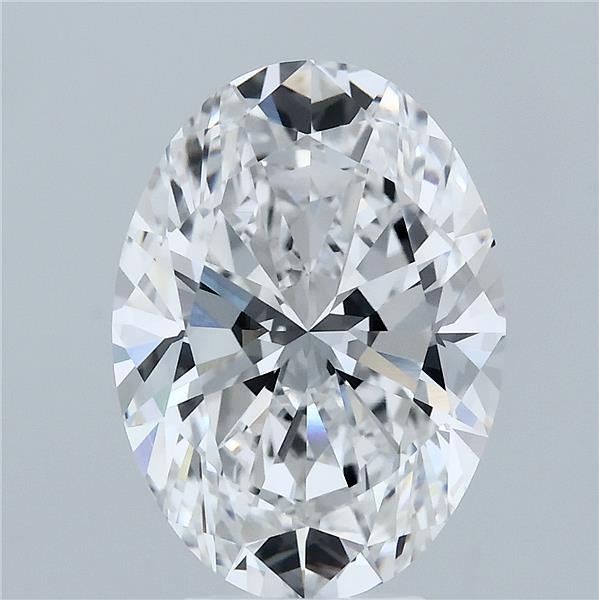 5.06 Carat Oval Shaped, Ideal Cut, E Color, VVS1 Clarity, IGI Certified Lab Grown Diamond