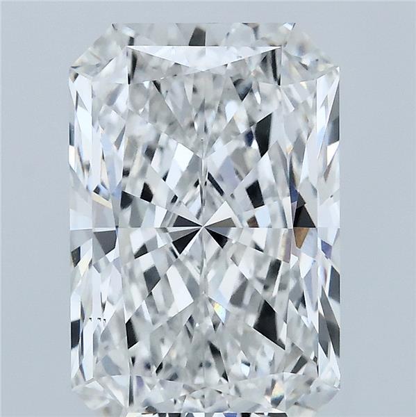 4.04 Carat Radiant Shaped, Ideal Cut, F Color, VS1 Clarity, IGI Certified Lab Grown Diamond