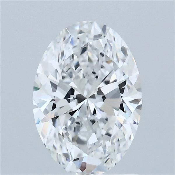 1.07 Carat Oval Shaped, Ideal Cut, D Color, VVS2 Clarity, IGI Certified Lab Grown Diamond