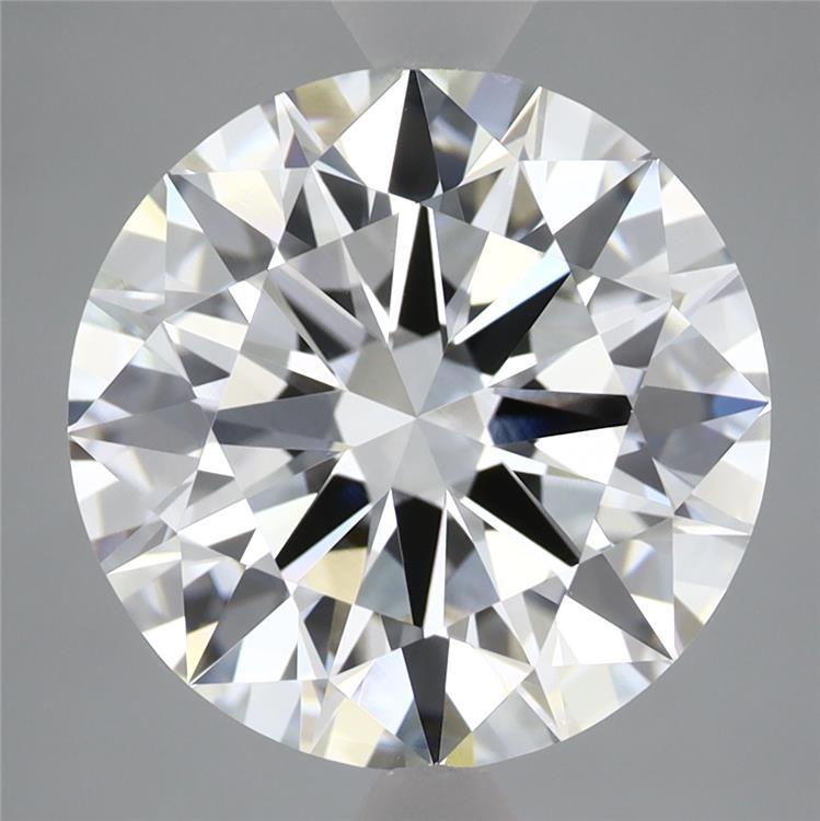 5.78 Carat Round Shaped, Ideal Cut, F Color, VVS2 Clarity, IGI Certified Lab Grown Diamond