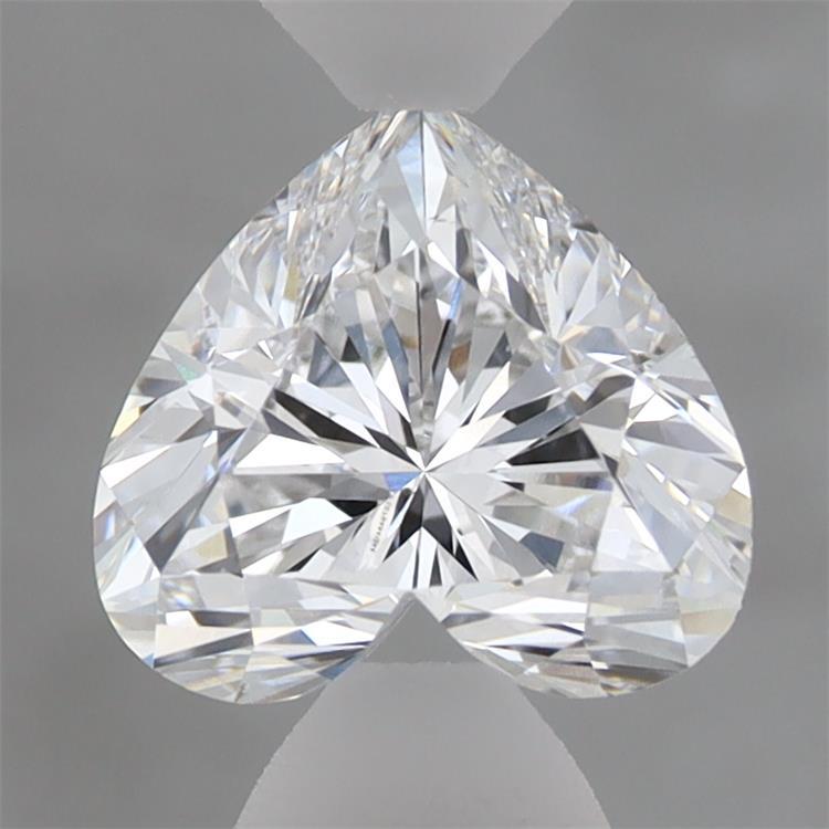 1.52 Carat Heart Shaped, Ideal Cut, D Color, VS1 Clarity, IGI Certified Lab Grown Diamond