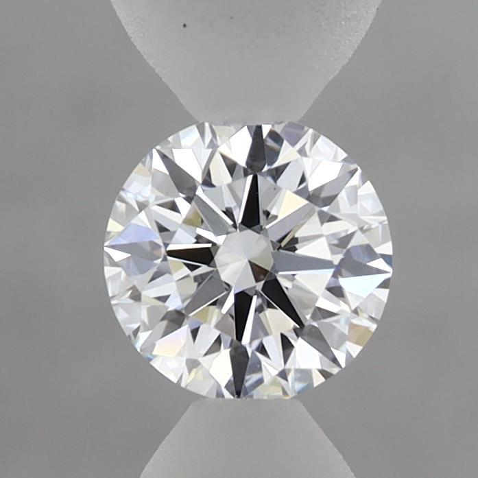 0.56 Carat Round Shaped, Excellent Cut, D Color, VVS2 Clarity, IGI Certified Lab Grown Diamond