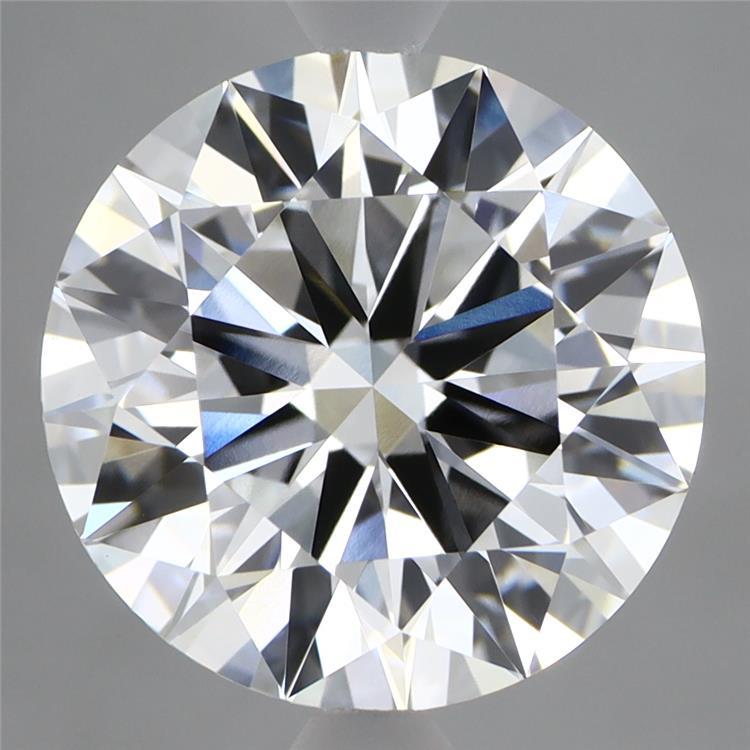 5.32 Carat Round Shaped, Ideal Cut, F Color, VVS2 Clarity, IGI Certified Lab Grown Diamond