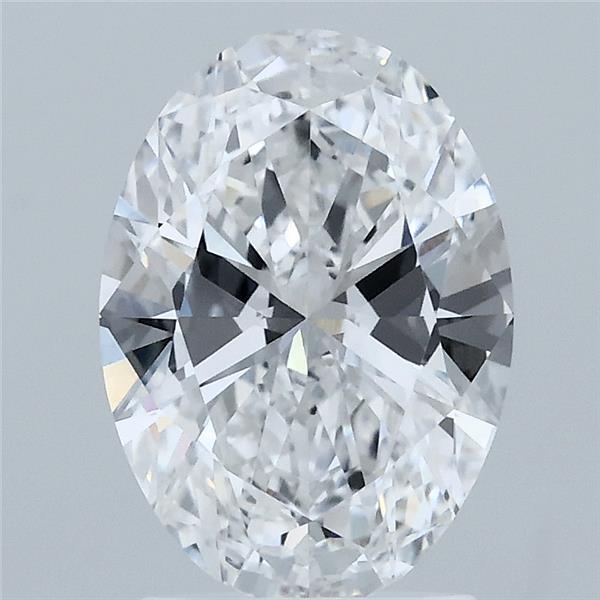2.00 Carat Oval Shaped, Ideal Cut, D Color, VVS1 Clarity, IGI Certified Lab Grown Diamond