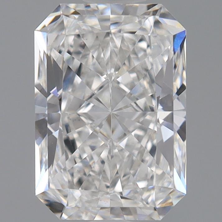 0.94 Carat Radiant Shaped, Ideal Cut, E Color, VVS2 Clarity, IGI Certified Lab Grown Diamond