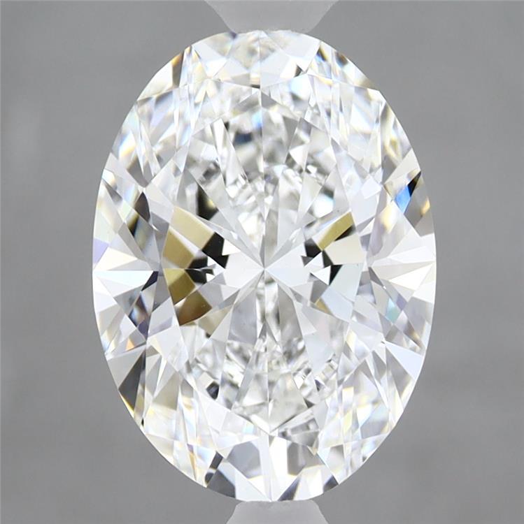 2.59 Carat Oval Shaped, Ideal Cut, E Color, VVS2 Clarity, IGI Certified Lab Grown Diamond