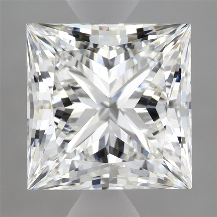 4.02 Carat Princess Shaped, Ideal Cut, F Color, VS1 Clarity, IGI Certified Lab Grown Diamond