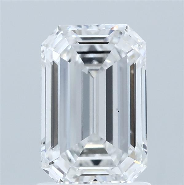 1.60 Carat Emerald Shaped, Ideal Cut, D Color, VS1 Clarity, IGI Certified Lab Grown Diamond